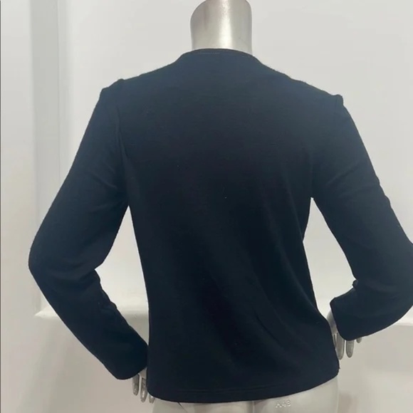 Vintage Galassia Black and Brown Fur, Denim, and Suede Jacket WOW Italy 44 RARE - Picture 8 of 15